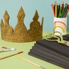Bright Creations 10 Pack 10mm Black EVA Foam Sheets for DIY Projects, Crafts, Cosplay Costumes, 56g/cm³ Density, 9.6 x 9.6 In - 2 of 4