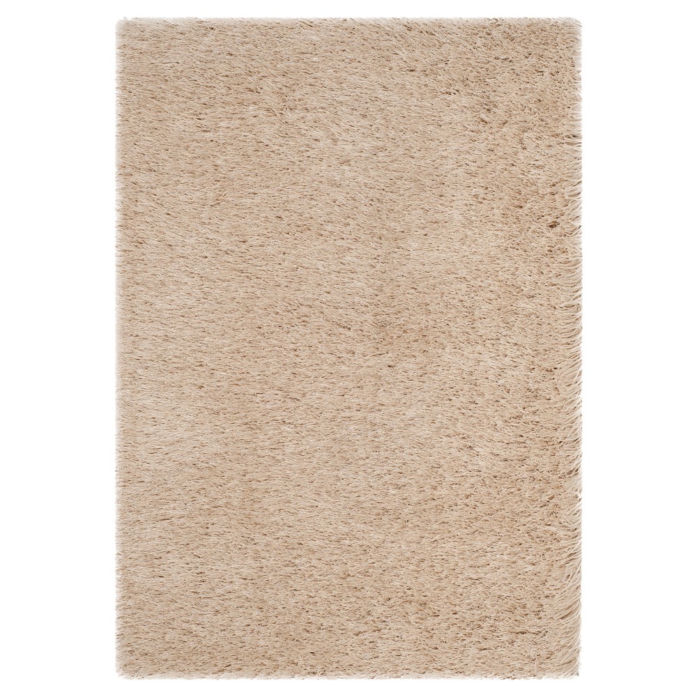 2'x3' Solid Tufted Accent Rug Champagne - Safavieh