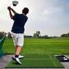 Costway 5 x 4 FT Golf Hitting Mat Artificial Indoor Outdoor Turf Golf Training Mat 25 mm - 2 of 4