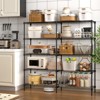 59″H Heavy Duty 5-Shelf Metal Shelving Unit for Warehouses, Storage Rooms, Pantries, Easy to Assemble - 4 of 4