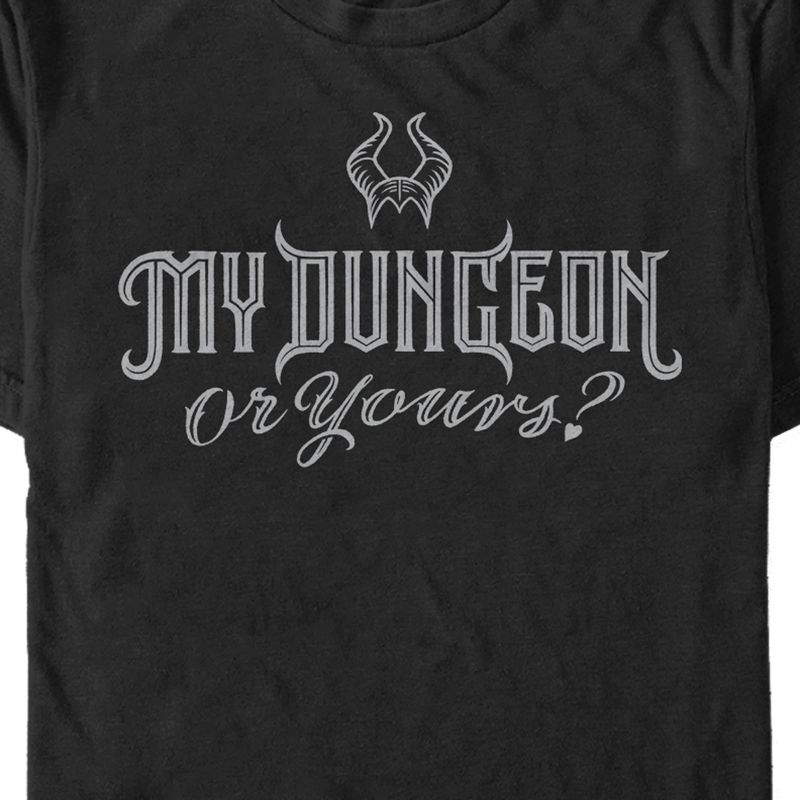 Men's Sleeping Beauty Valentine's Day Maleficent My Dungeon or Yours T-Shirt, 2 of 6
