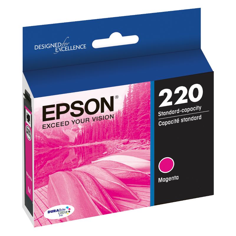 Epson 220 Single, 2pk, 3pk & 4pk Ink Cartridges - Black, Yellow, Magenta, Cyan, Multicolor, 3 of 9