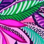 purple palm leaves