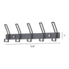 REGALWOVEN Aluminum Alloy Entryway Bathroom Bedroom Wall Mount Coat Hat Hook Rack - 2 of 4