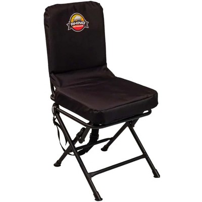 Rhino Padded Swivel Hunting Chair - Black