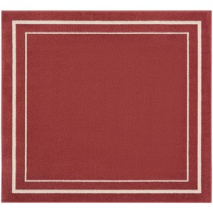 Nourison Essentials Bordered Indoor/Outdoor Area Rug - 1 of 4