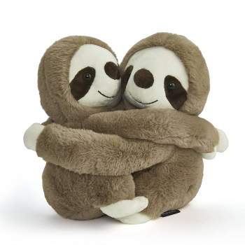 FAO Schwarz 9" Hugging Sloths 2pc Toy Plush