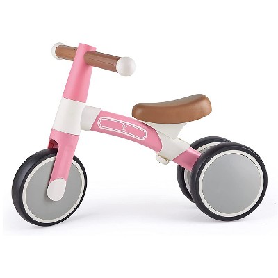 Hape First Time Balance Lightweight Free Riding Tricycle with Magnesium Frame and Adjustable Seat, Vespa Pink, for Toddlers Ages 18 Months and Up