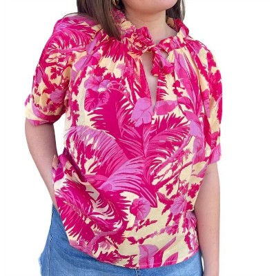 Women's Pam Short Sleeve Top - Fitzroy & Willa