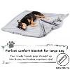 Kritter Planet Dog Blankets for Large Dogs, Super Soft Fleece Plush Doggie Blankets and Throws for Pets, 50x60 Inches - 3 of 4