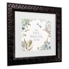 Trademark Fine Art - Lisa Audit Bohemian Blue 10 Matted Framed Art - 3 of 4