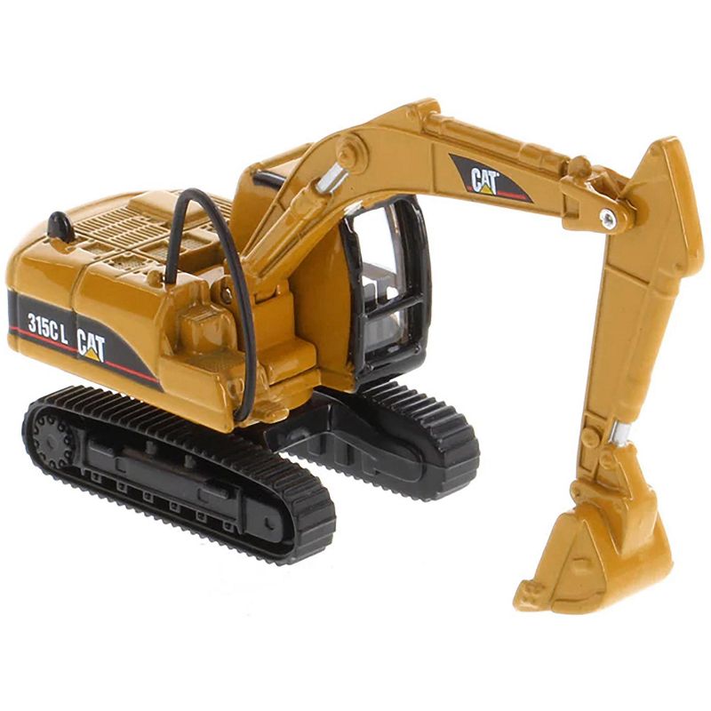 CAT Caterpillar 315C L Hydraulic Excavator Yellow 1/87 (HO) Diecast Model by Diecast Masters, 4 of 6