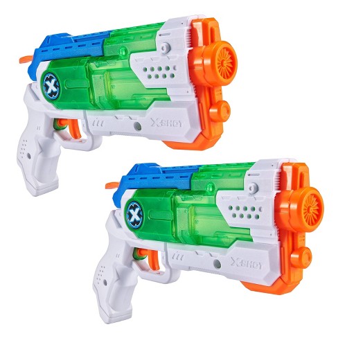 X-Shot Zuru 3er Set Wasserpistole Wasserspritze Spritzpistole Pumpgun Blaster 
