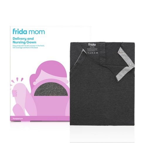 Pregnancy Review Pre Labor of Frida Mom Nursing and Delivery Gown