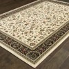 Oriental Weavers Kashan 108X1 Ivory/ Black Indoor Area Rug - 1'10" x 3' - 3 of 3