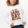 The Juniper Shop In My Game Day Era - Maroon Toddler Graphic Sweatshirt - 2 of 3