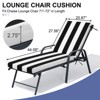 Crestlive Products Patio Outdoor Chaise Lounge Cushion Beige 2 PC - 2 of 4