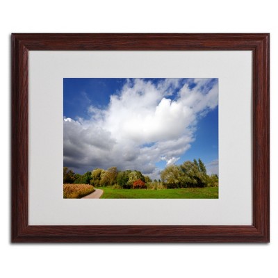Trademark Fine Art -Philippe Sainte-Laudy 'Dust in the Wind' Matted Framed Art