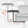 TASALON 360° Rotating Salon Quick Tray Attached To Chair, For Barber Chair, Massage Salon Chair - 4 of 4