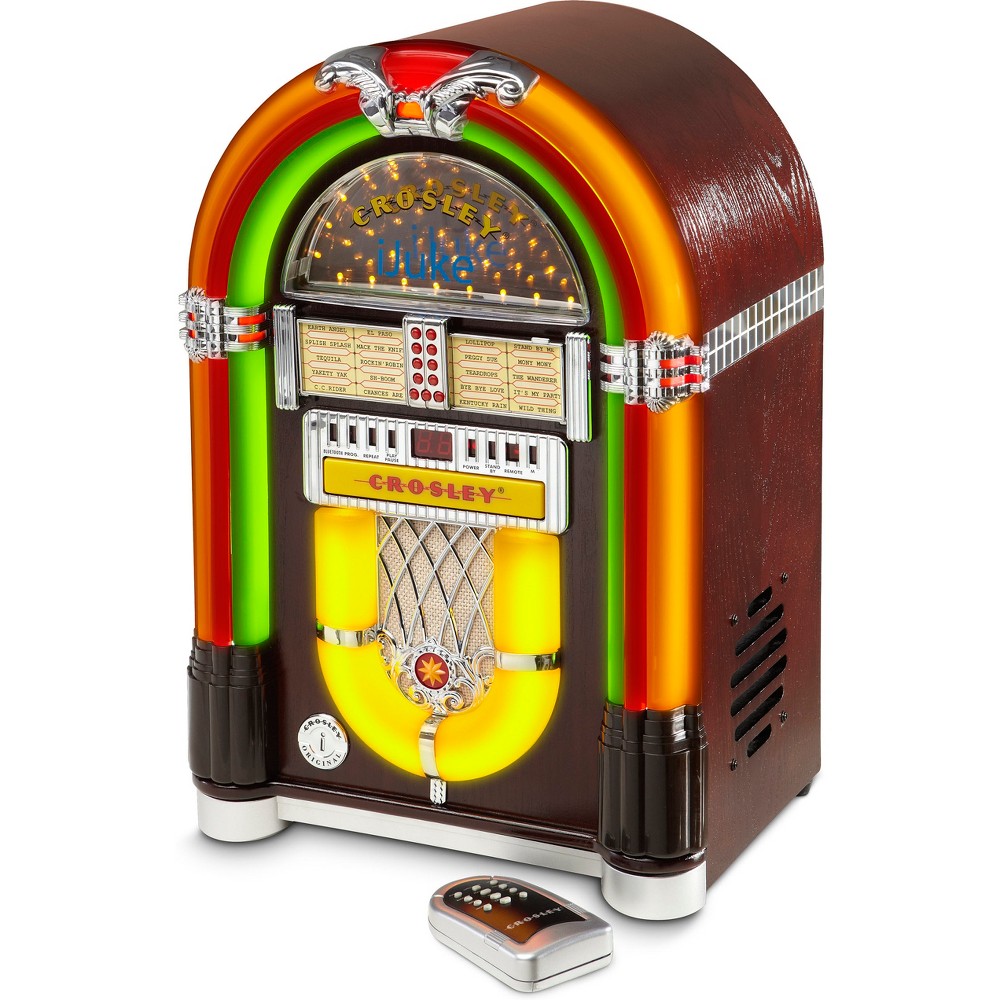 UPC 710244208567 product image for Crosley Bluetooth Tabletop Jukebox - Cherry | upcitemdb.com