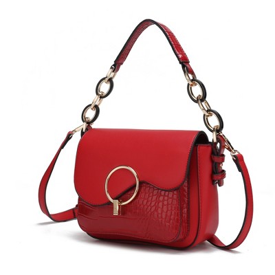 MKF Collection Fantasy Croc Vegan Leather Women's Shoulder Crossbody Bag by Mia K