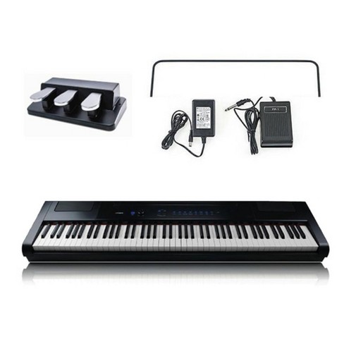 Artesia Performer 88-Key Digital Piano with Sustain Pedal, Power Supply and  2 Months of FREE Online Piano Lessons with TakeLessons 