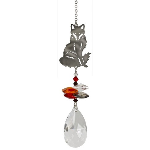 Woodstock Chimes Woodstock Rainbow Makers Collection, Crystal Fantasy, 4.5'' Fox Crystal Suncatcher CFFO - image 1 of 3