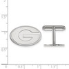 Black Bow Jewelry Sterling Silver Georgia Bulldogs NCAA Cuff Links - 2 of 3