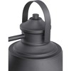Progress Lighting Weldon 1-Light Outdoor Wall Lantern in Black with Clear Seeded Glass Shade - 4 of 4