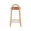 Meridian Furniture,Calvin Cognac Vegan Leather Stool - 2 of 4