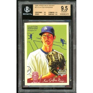 Upper Deck Rookie Card 2008 Upper Deck Goudey #75 BGS 9.5 (9.5 9.5 9.5 9.5) - 1 of 2