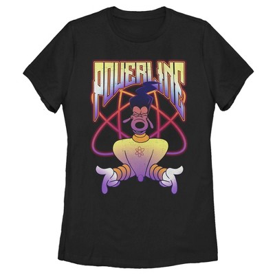 Women's A Goofy Movie Powerline Retro T-shirt : Target