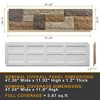 Faux Stone Wall Covering Panels for Interior and Exterior Decor Panels - 2 of 4