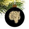 Fordham University Secondary Logo Wood Christmas Tree Holiday Ornament - 4 of 4