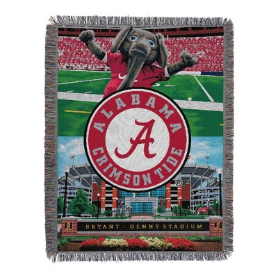 NCAA Alabama Crimson Tide 48"x60" Tapestry Throw Blanket