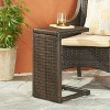 VYNXARIA outdoor Patio C-shaped side tables - 4 of 4