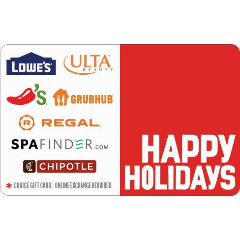 Happy Holidays Gift Card (email Delivery) : Target