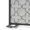 NicBex Lattice Fireplace Screen Fireplace Cover Large Double Panel with Hinged Doors for Living Room - 4 of 4