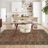 Washable Area Rugs for Living Room, Floral Rugs Oriental Vintage Rugs - 4 of 4