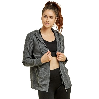 Women’s Cotton Zip-Up Hooded Sweatshirt
