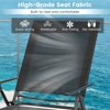 Tangkula 2PCS Folding Chaise Lounge Chairs w/ 6-Level Backrest Reclining Chairs Patio - 3 of 4