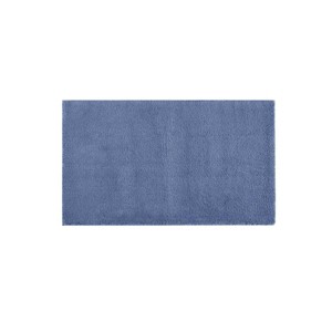 ChicFurnit Bath Rug and Mat Soft and Absorbent Bath Rug with Quick Dry Technology for Modern Homes, Blue, 40"*24"*0.75" - 1 of 4
