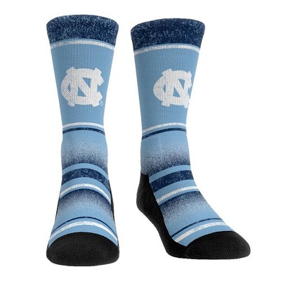 NCAA North Carolina Tar Heels Vintage Crew Socks - L/XL