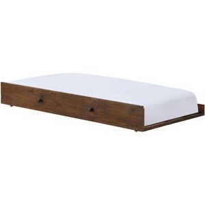 Donco Underbed Twin Brushed Grey Trundle Bed - 1 of 1