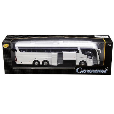 Scania Irizar Pb Bus White 1/50 Diecast Model by Cararama