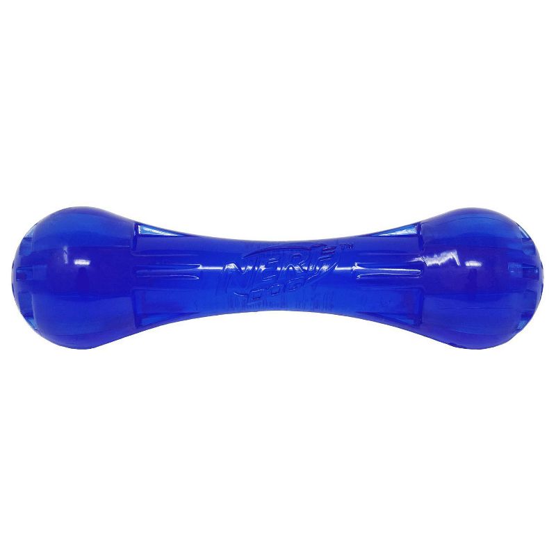 NERF Ultra Tough TPR Bone Dog Toy - Blue - 7&#34;, 2 of 5