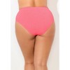 Swimsuits for All Women's Sparkle Ribbed Shirred High Waist Swim Brief (Plus Sizes Available) - 3 of 4
