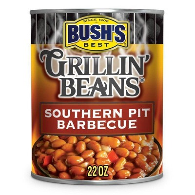 Bush's Gluten Free Southern Pit Barbecue Grillin' Beans - 22oz