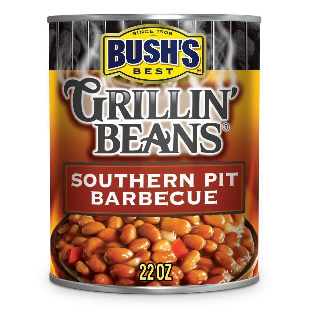 UPC 039400019145 product image for Bush's Gluten Free Southern Pit Barbecue Grillin' Beans - 22oz | upcitemdb.com