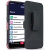 Nakedcellphone Combo for Jitterbug Smart3 - Hybrid Case and Belt Clip Holster - 2 of 4